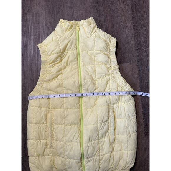 Free People Movement‎ Piper Packable Puffer Vest in Acid Lime Size Medium - Picture 7 of 12